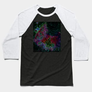 Black Panther Art - Glowing Edges 390 Baseball T-Shirt